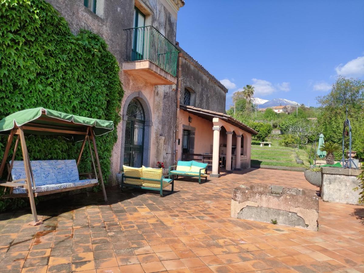 Vila Antico Casale Dell'Etna Puntalazzo Exteriér fotografie